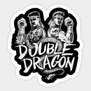 Dragon Fighters Vintage Sticker